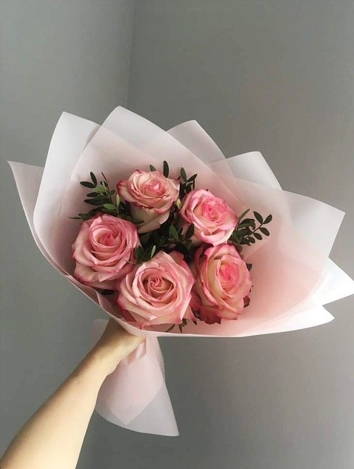 бело-розовый комплимент
